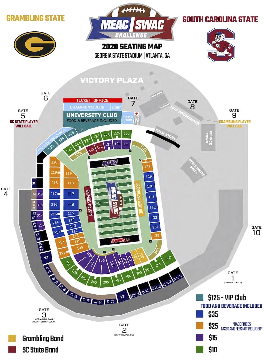 2020 meac swac seating chart