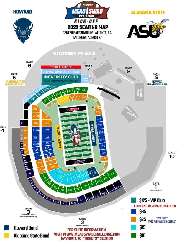 2022 msc seating map